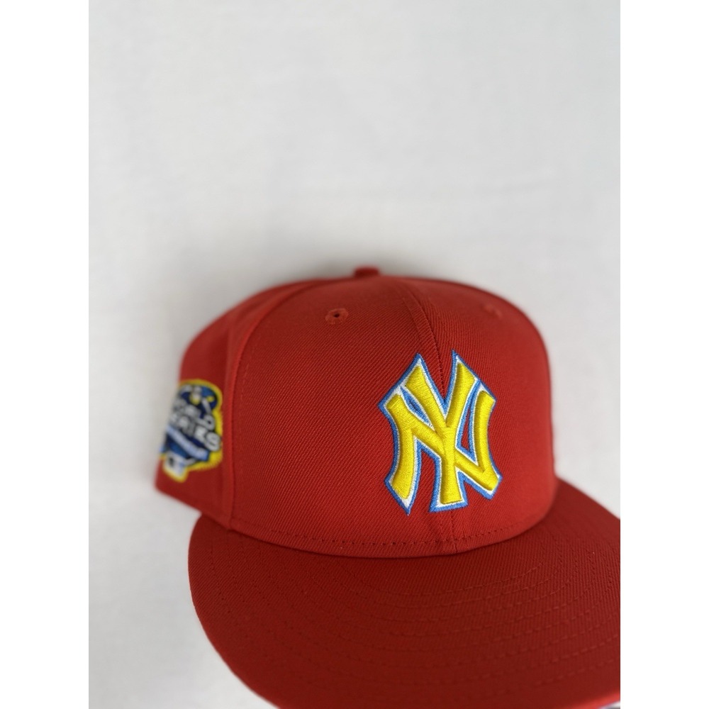 NEW ERA NEW YORK YANKEES 59FIFTY HOT WHEELS VINYL 2003 WORLD SERIES PATCH 7 3/8